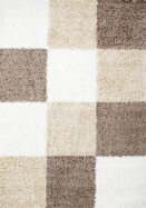 Hochflor Teppich LIFE Mokka 60 x 110 cm
