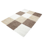 Hochflor Teppich LIFE Mokka 200 cm x 290 cm