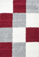 Hochflor Teppich LIFE Rot 120 cm x 170 cm