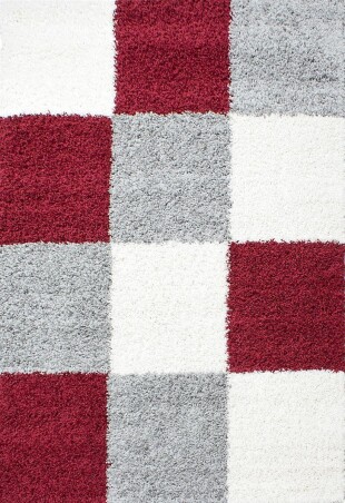 Hochflor Teppich LIFE Rot 160 cm x 230 cm