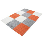 Hochflor Teppich LIFE Terrakotta 80 x 150 cm