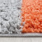 Hochflor Teppich LIFE Terrakotta 80 x 150 cm