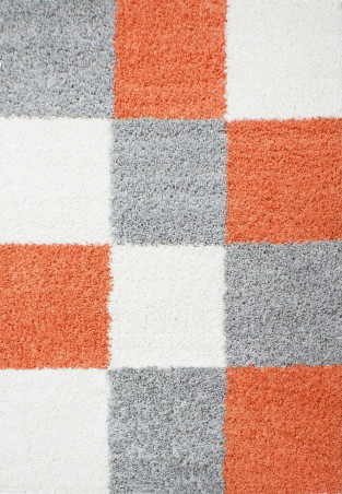 Hochflor Teppich LIFE Terrakotta 200 cm x 290 cm