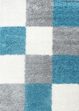 Hochflor Teppich LIFE Türkis 120 cm x 170 cm