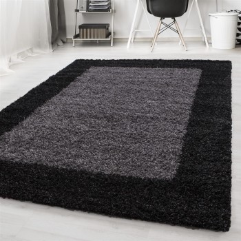 Hochflor Teppich LIFE Anthrazit 100 cm x 200 cm