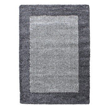 Hochflor Teppich LIFE Grau 300 cm x 400 cm