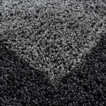 Hochflor Teppich LIFE Grau 300 cm x 400 cm