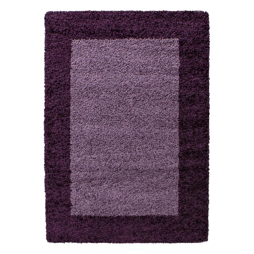 Hochflor Teppich LIFE Violett 300 cm x 400 cm