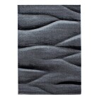 Kurzflor Teppich LUCCA Schwarz 160 cm x 230 cm
