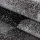 Kurzflor Teppich LUCCA Schwarz 160 cm x 230 cm