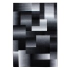 Kurzflor Teppich MIAMI Schwarz 120 cm x 170 cm