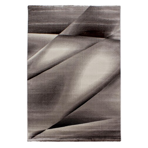 Kurzflor Teppich MIAMI Braun 120 cm x 170 cm