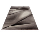 Kurzflor Teppich MIAMI Braun 120 cm x 170 cm