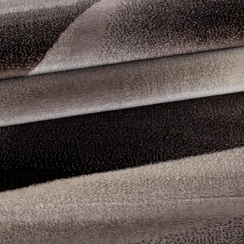 Kurzflor Teppich MIAMI Braun 140 x 200 cm