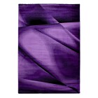 Kurzflor Teppich MIAMI Violett 120 cm x 170 cm