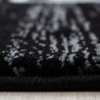 Kurzflor Teppich MIAMI Schwarz 80 x 300 cm
