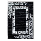 Kurzflor Teppich MIAMI Schwarz 120 cm x 170 cm