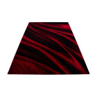 Kurzflor Teppich MIAMI Rot 120 cm x 170 cm