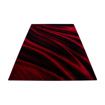 Kurzflor Teppich MIAMI Rot 200 cm x 290 cm