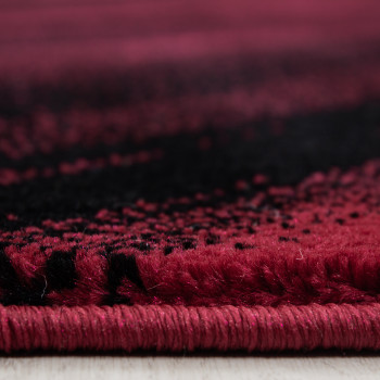 Kurzflor Teppich MIAMI Rot 200 cm x 290 cm