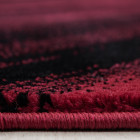 Kurzflor Teppich MIAMI Rot 200 cm x 290 cm