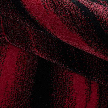 Kurzflor Teppich MIAMI Rot 240 x 340 cm