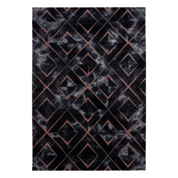 Kurzflor Teppich NAXOS Bronze 140 x 200 cm