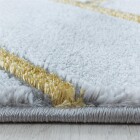 Kurzflor Teppich NAXOS Gold 140 x 200 cm