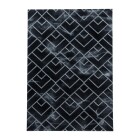 Kurzflor Teppich NAXOS Silber 120 cm x 170 cm