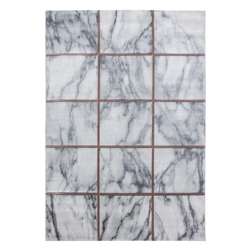 Kurzflor Teppich NAXOS Bronze 120 cm x 170 cm