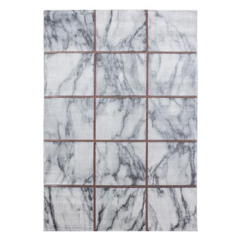 Kurzflor Teppich NAXOS Bronze 140 x 200 cm