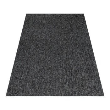Kurzflor Teppich NIZZA Anthrazit 160 cm x 230 cm