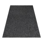 Kurzflor Teppich NIZZA Anthrazit 160 cm x 230 cm