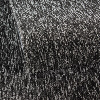Kurzflor Teppich NIZZA Anthrazit 280 x 370 cm