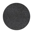 Kurzflor Teppich NIZZA Anthrazit 120 cm Rund