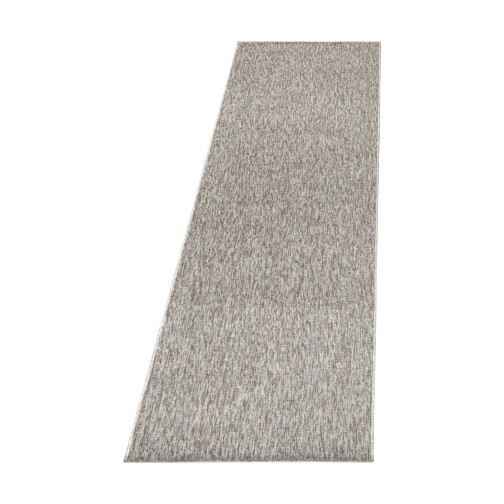 Kurzflor Teppich NIZZA Beige 80 x 250 cm