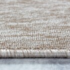 Kurzflor Teppich NIZZA Beige 240 x 340 cm