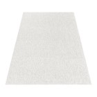 Kurzflor Teppich NIZZA Creme 80 x 150 cm