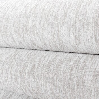 Kurzflor Teppich NIZZA Creme 280 x 370 cm