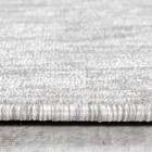 Kurzflor Teppich NIZZA Creme 200 cm Rund