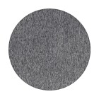 Kurzflor Teppich NIZZA Grau 200 cm Rund