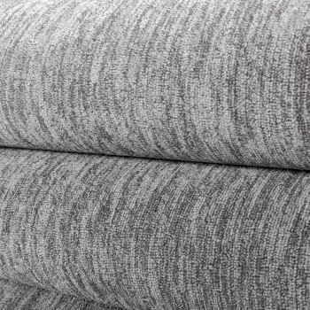 Kurzflor Teppich NIZZA Hellgrau 60 x 100 cm