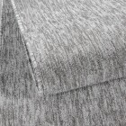 Kurzflor Teppich NIZZA Hellgrau 80 x 150 cm