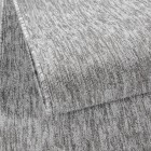 Kurzflor Teppich NIZZA Hellgrau 80 x 250 cm