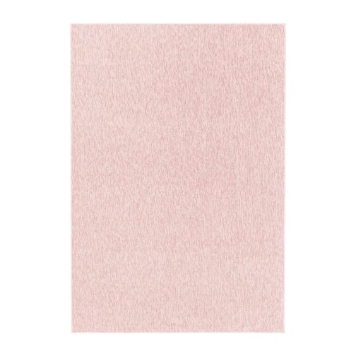 Kurzflor Teppich NIZZA Rosa 200 cm x 290 cm