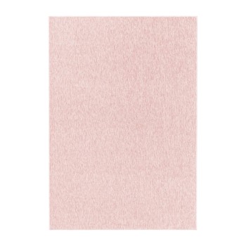 Kurzflor Teppich NIZZA Rosa 200 cm x 290 cm