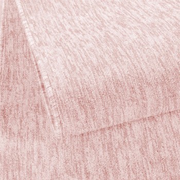 Kurzflor Teppich NIZZA Rosa 200 cm x 290 cm