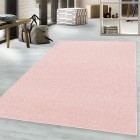 Kurzflor Teppich NIZZA Rosa 240 x 340 cm