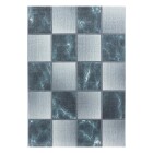 Kurzflor Teppich OTTAWA Blau 140 x 200 cm
