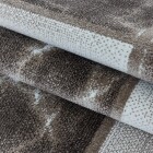 Kurzflor Teppich OTTAWA Braun 80 x 250 cm